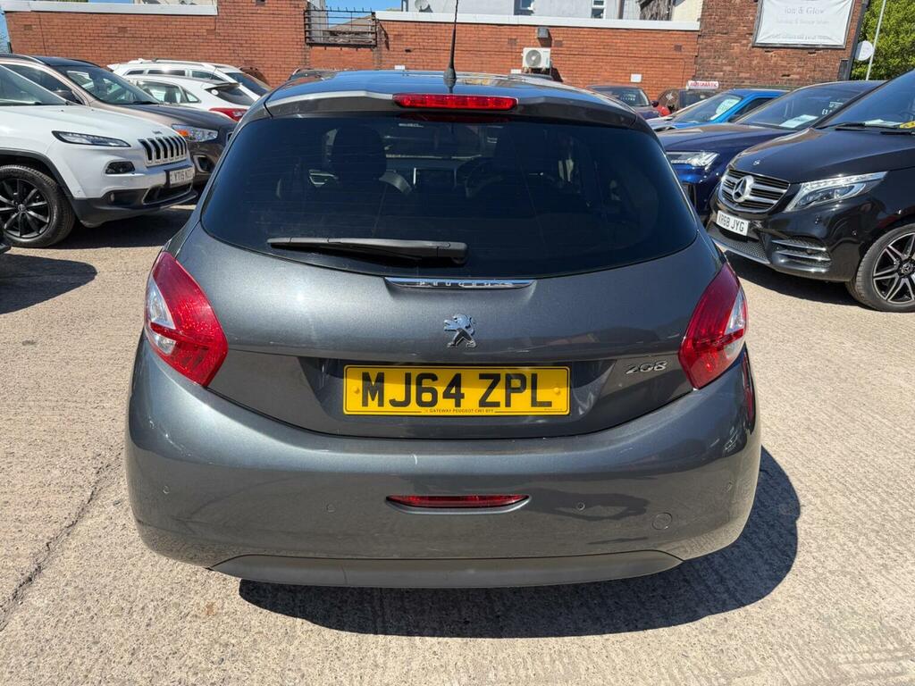 Peugeot 208 Hatchback 1.2 Vti Puretech Style Euro 5 2014 MJ64ZPL Grey #6