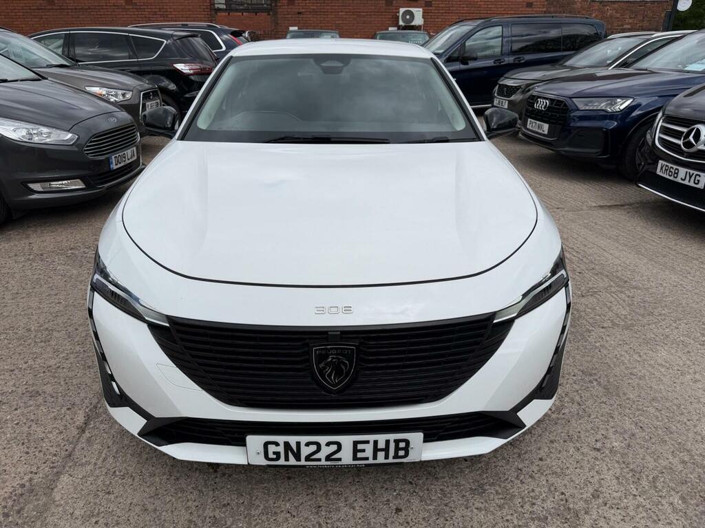 Peugeot 308 SW Estate 1.5 Bluehdi Active Premium Eat Euro 6 Ss GN22EHB White #2