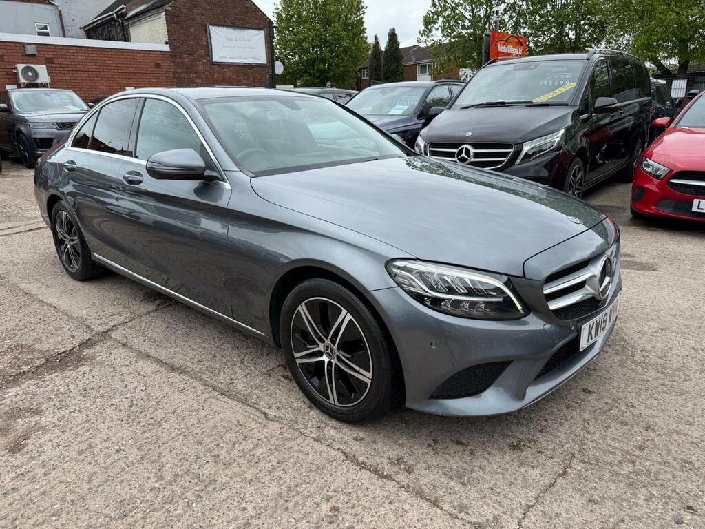 Mercedes-Benz C Class Saloon 2.0 C220d Sport G-tronic Euro 6 Ss Grey