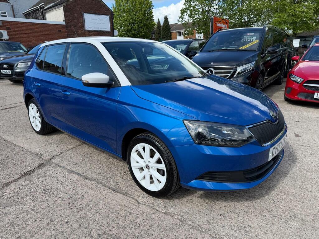Skoda Fabia Hatchback 1.2 Tsi Colour Edition Euro 6 Ss Blue