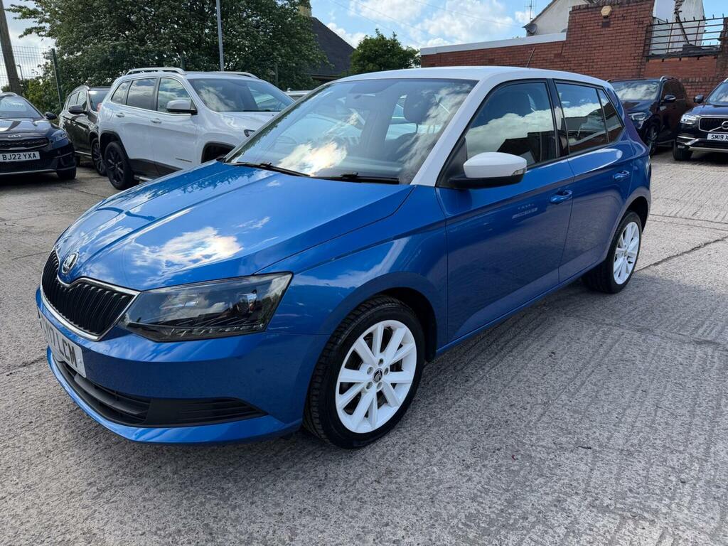 Skoda Fabia Hatchback 1.2 Tsi Colour Edition Euro 6 Ss CY17LCM Blue #3