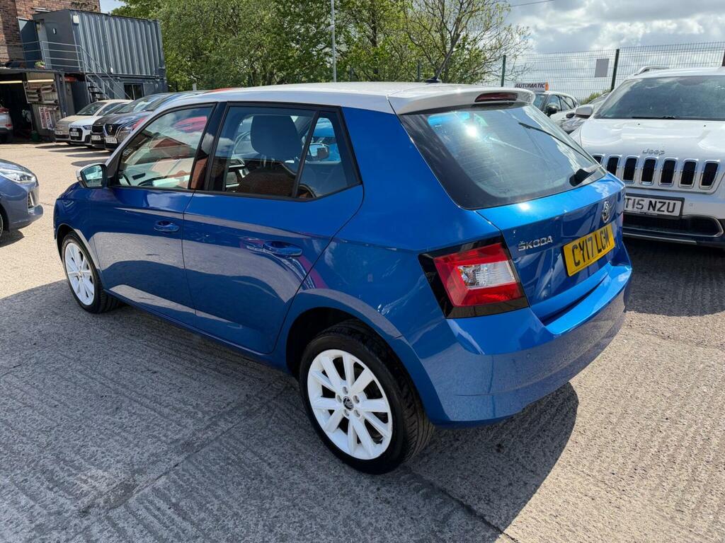 Skoda Fabia Hatchback 1.2 Tsi Colour Edition Euro 6 Ss CY17LCM Blue #6