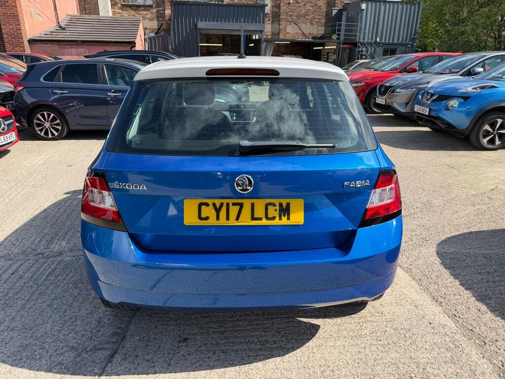 Skoda Fabia Hatchback 1.2 Tsi Colour Edition Euro 6 Ss CY17LCM Blue #5