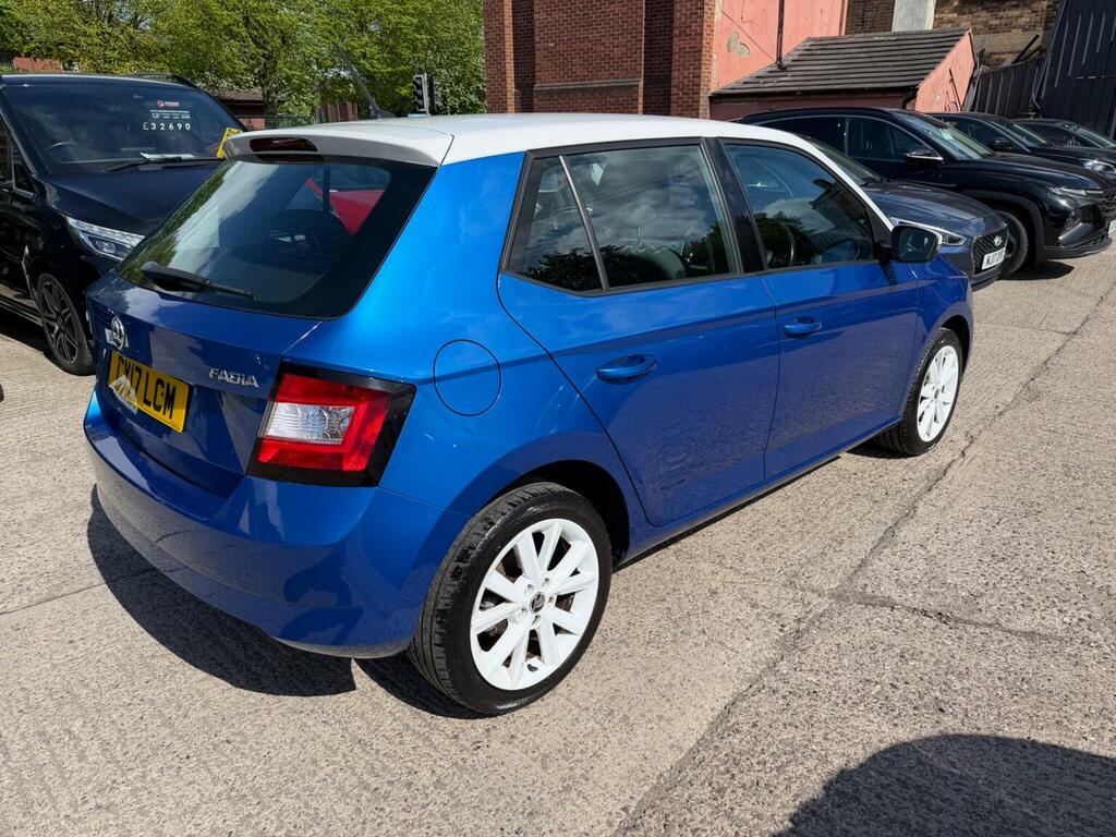 Skoda Fabia Hatchback 1.2 Tsi Colour Edition Euro 6 Ss CY17LCM Blue #4