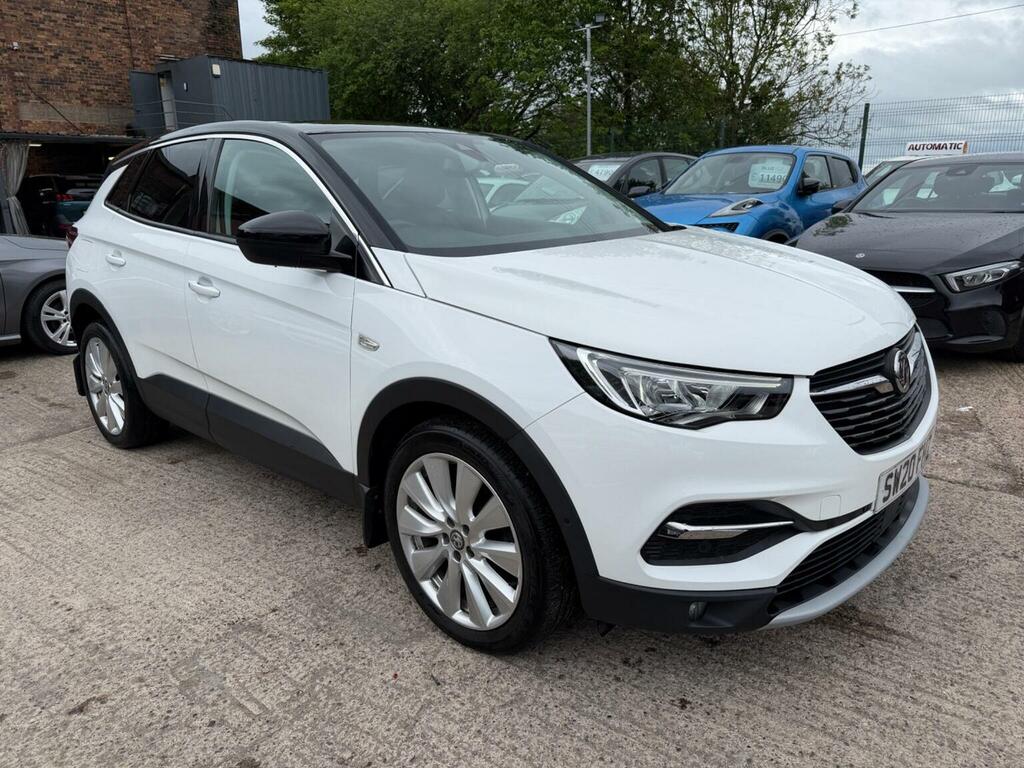 Vauxhall Grandland X Suv 1.5 Turbo D Blueinjection Elite Nav Euro 6 S White