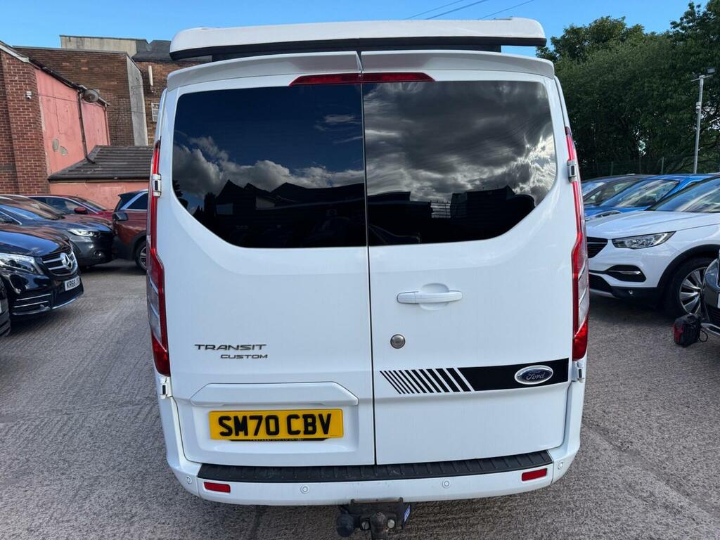 Ford Transit Custom Panel Van 2.0 300 Ecoblue Limited L2 H1 Euro 6 S SM70CBV White #5