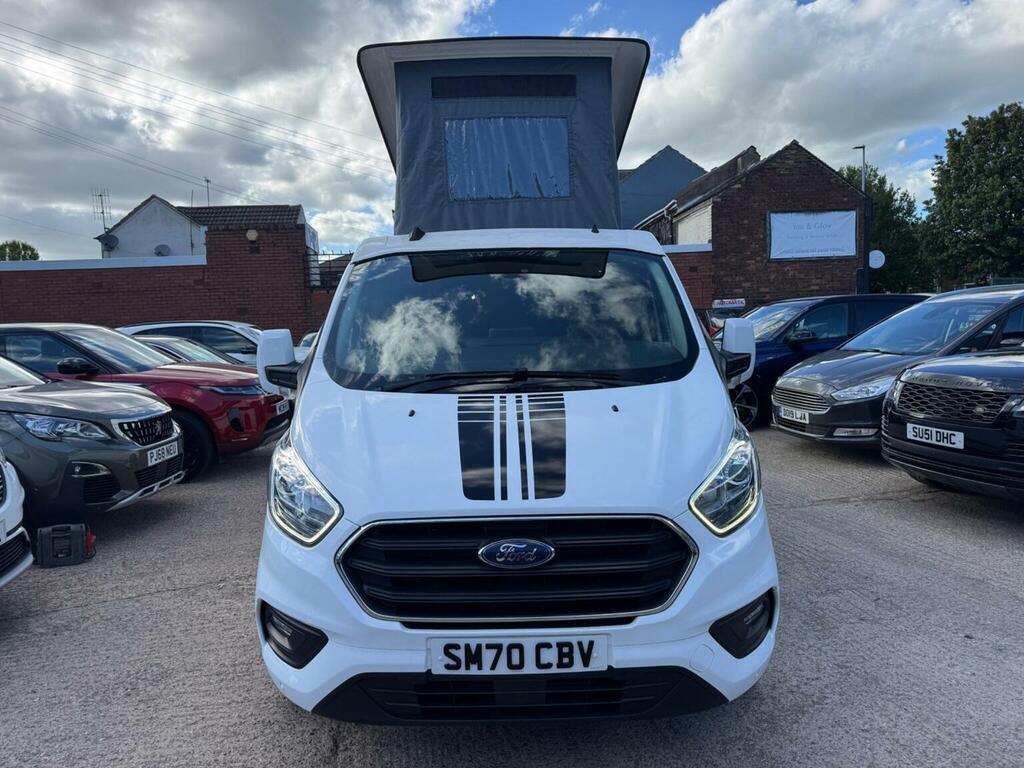 Ford Transit Custom Panel Van 2.0 300 Ecoblue Limited L2 H1 Euro 6 S SM70CBV White #2