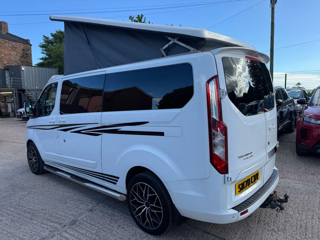 Ford Transit Custom Panel Van 2.0 300 Ecoblue Limited L2 H1 Euro 6 S SM70CBV White #6