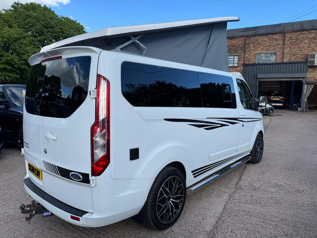 Ford Transit Custom Panel Van 2.0 300 Ecoblue Limited L2 H1 Euro 6 S SM70CBV White #4