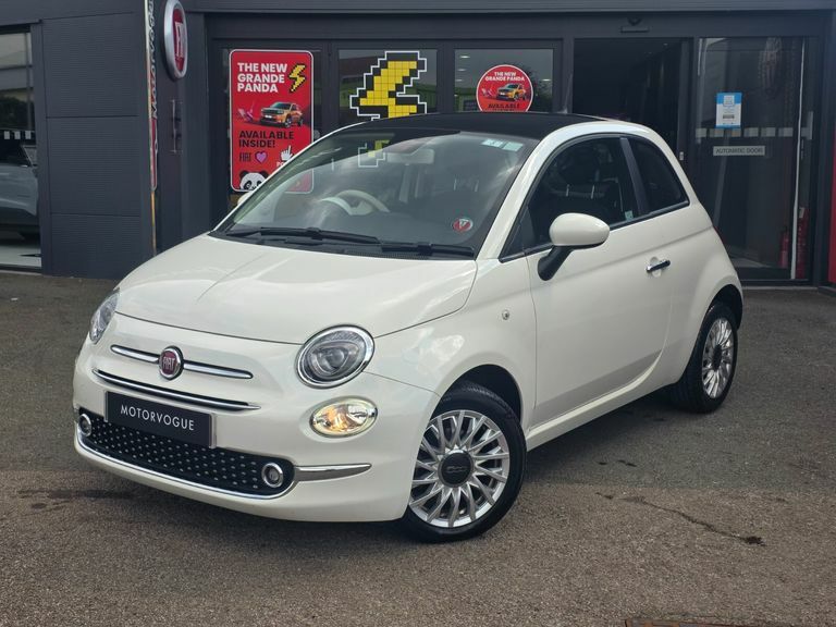 Fiat 500 1.0 Mild Hybrid WO23YUR White #3
