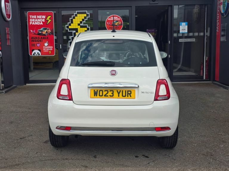 Fiat 500 1.0 Mild Hybrid WO23YUR White #6