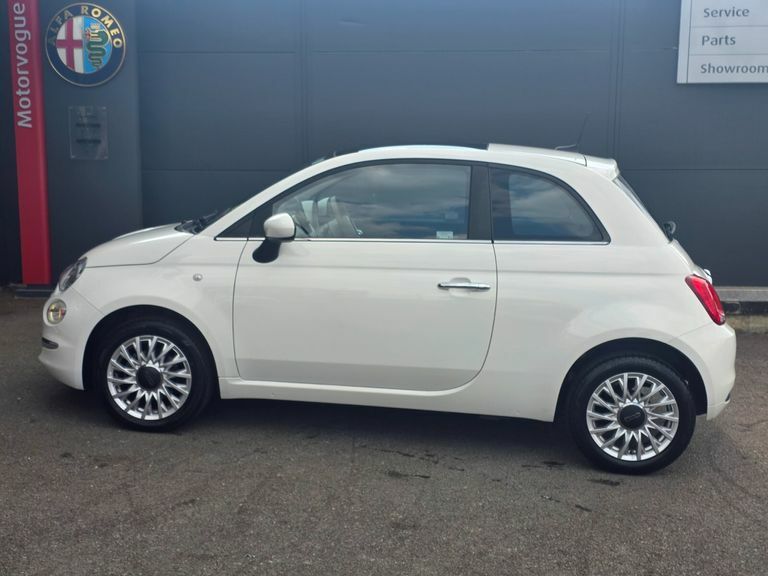 Fiat 500 1.0 Mild Hybrid WO23YUR White #4