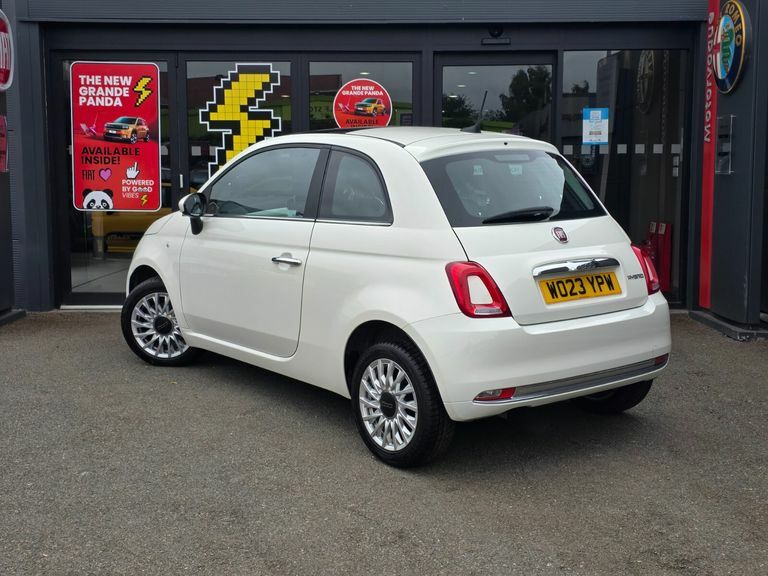 Fiat 500 1.0 Mild Hybrid WO23YPW White #5