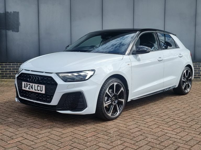 Audi A1 30 Tfsi Black Edition S Tronic White #2