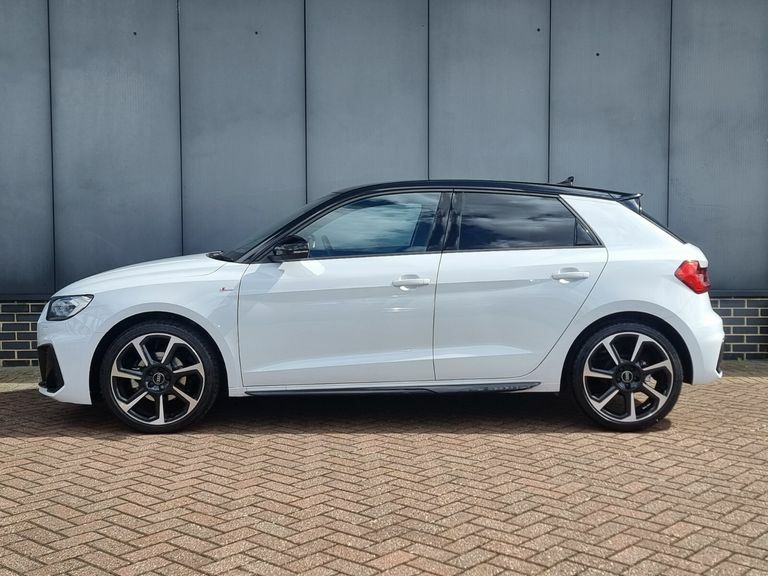 Audi A1 30 Tfsi Black Edition S Tronic White #3