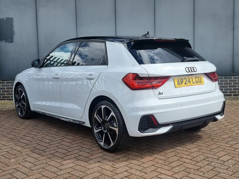 Audi A1 30 Tfsi Black Edition S Tronic White #6
