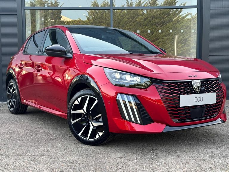 Peugeot 208 1.2 Hybrid 145 Gt Premium E-dsc6 AV26WKE Red #2