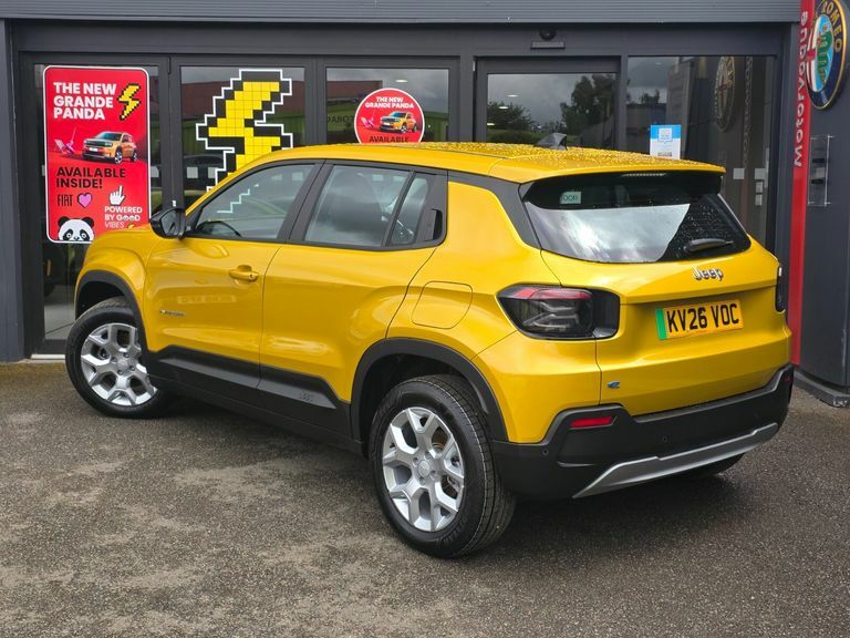 Jeep Avenger 115Kw Altitude 54Kwh KV26VOC Yellow #5
