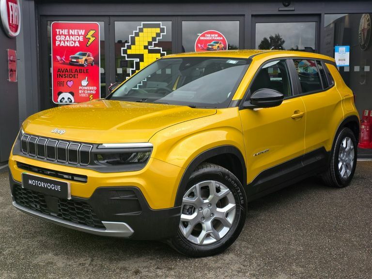 Jeep Avenger 115Kw Altitude 54Kwh KV26VOC Yellow #3