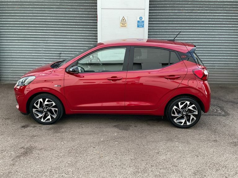 Hyundai I10 1.0 T-gdi N Line OV22XUZ Red #4