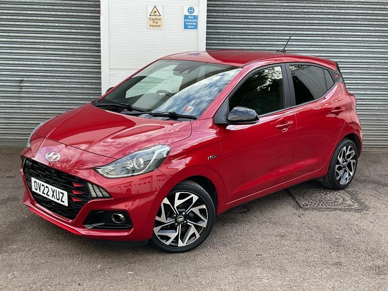 Hyundai I10 1.0 T-gdi N Line OV22XUZ Red #3
