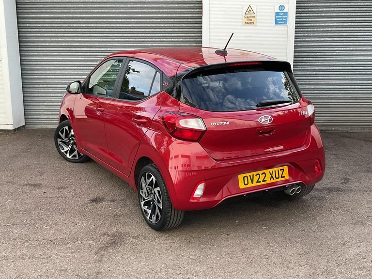 Hyundai I10 1.0 T-gdi N Line OV22XUZ Red #5