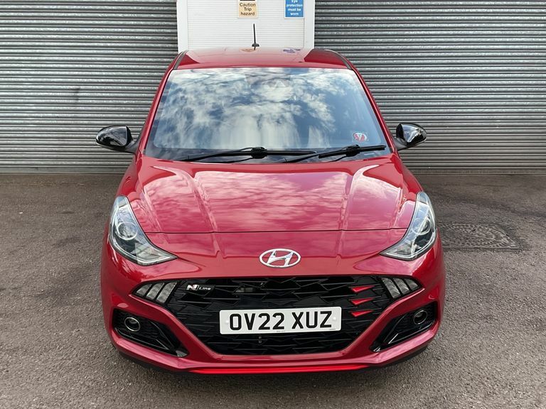 Hyundai I10 1.0 T-gdi N Line OV22XUZ Red #2