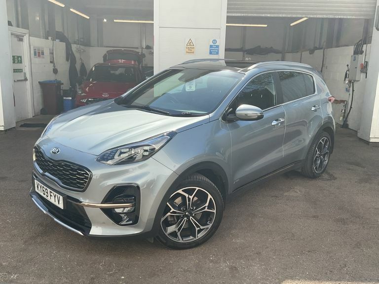 Kia Sportage 1.6T Gdi Gt-line S Dct Awd KY69FYV Silver #3