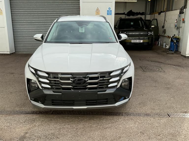 Hyundai Tucson 1.6T Hybrid Advance KS26YYC White #2