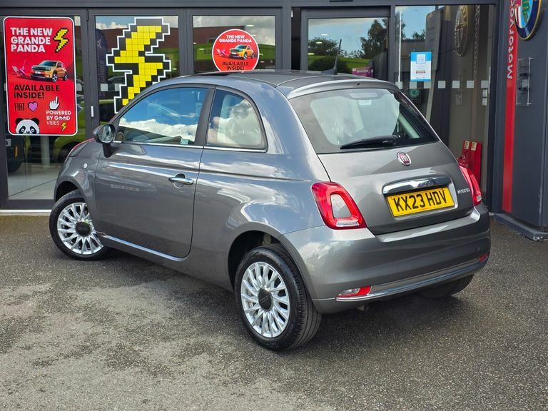 Fiat 500 1.0 Mild Hybrid KX23HDV Grey #5
