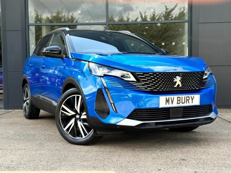 Peugeot 3008 1.2 Puretech Gt Premium Eat8 YB71JFO Blue #2