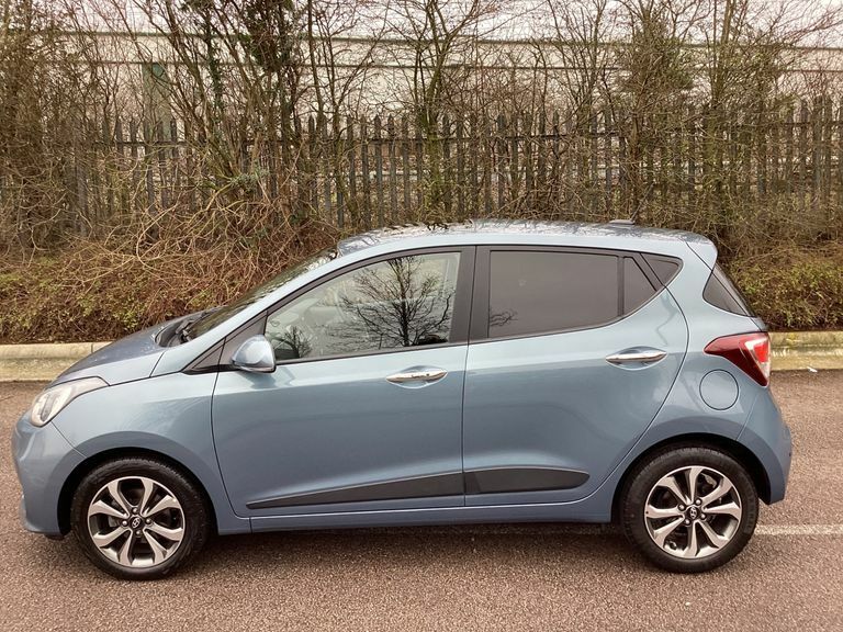 Hyundai I10 1.2 Premium Se Blue #4