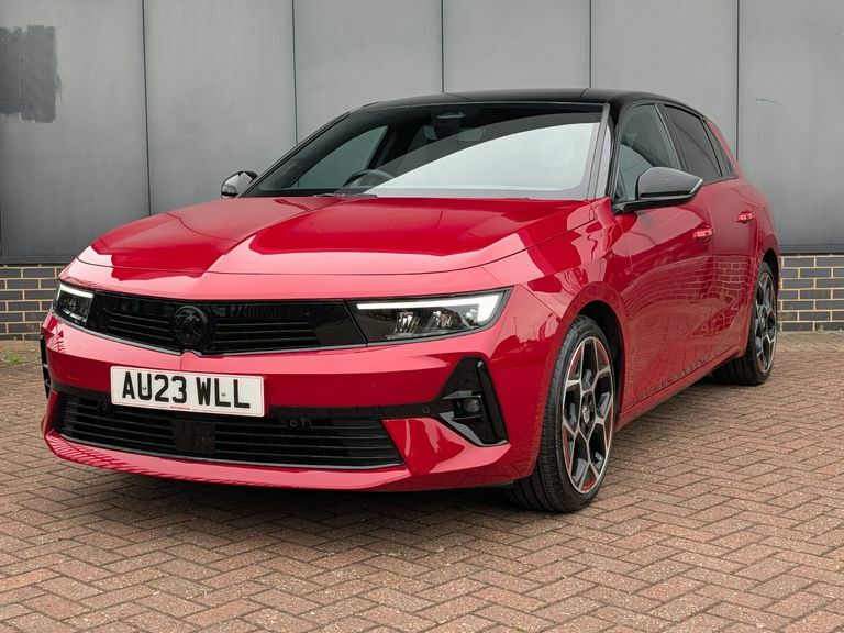Vauxhall Astra 1.2 Turbo 130 Gs AU23WLL Red #2
