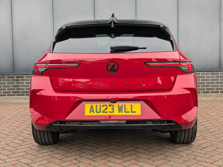 Vauxhall Astra 1.2 Turbo 130 Gs AU23WLL Red #4