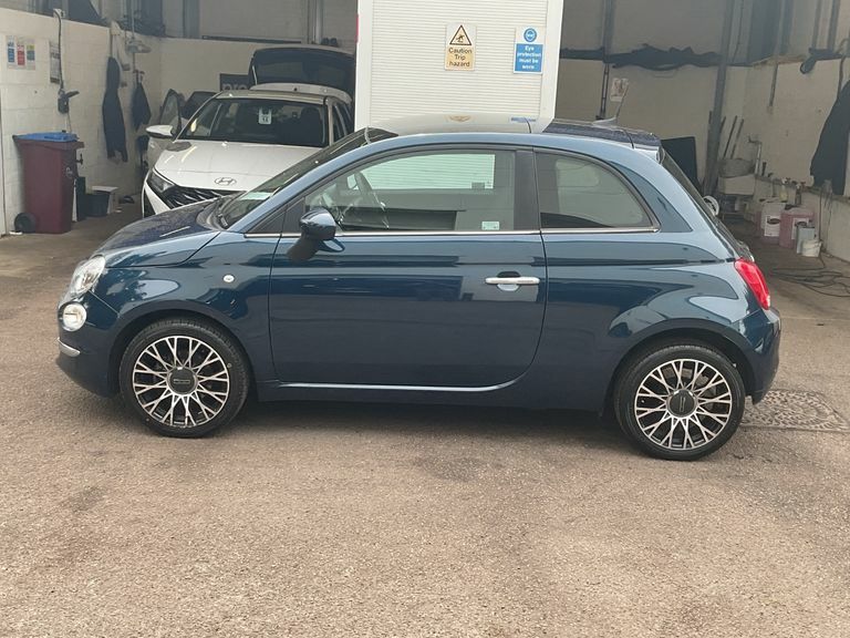 Fiat 500 1.0 Mild Hybrid Top WR24RLV Blue #4
