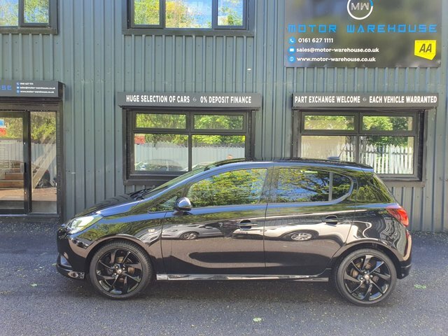 Vauxhall Corsa 1.4I Sri VX Line Nav Black Hatchback Ma FE69HCA Black #4