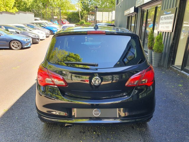 Vauxhall Corsa 1.4I Sri VX Line Nav Black Hatchback Ma FE69HCA Black #5