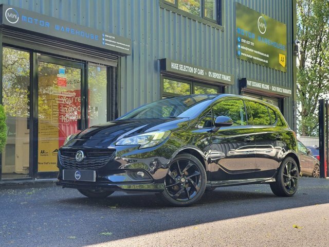 Vauxhall Corsa 1.4I Sri VX Line Nav Black Hatchback Ma Black