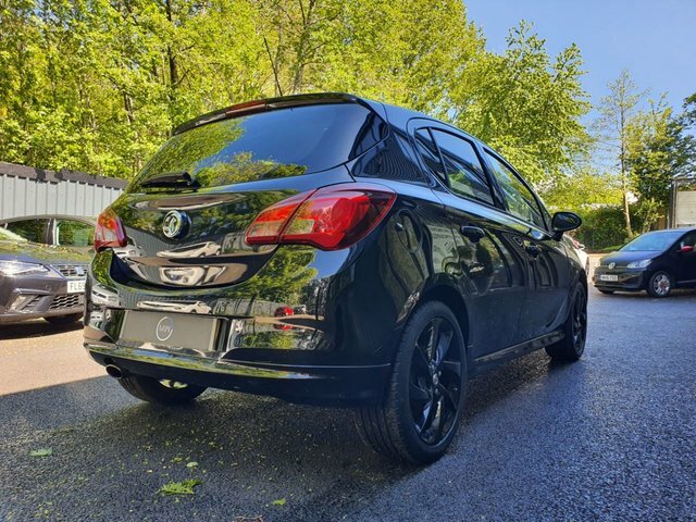 Vauxhall Corsa 1.4I Sri VX Line Nav Black Hatchback Ma FE69HCA Black #6