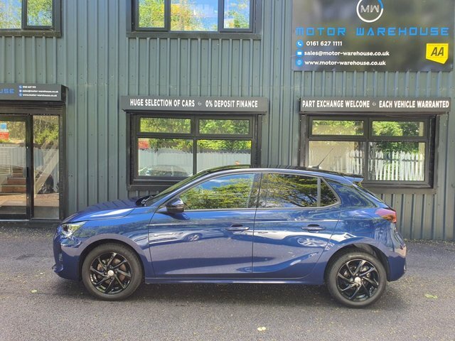 Vauxhall Corsa 1.2 Turbo Sri Hatchback Euro 6 WK70ORG Blue #4