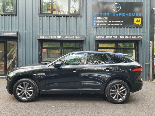 Jaguar F-Pace 2.0 D180 R-sport Suv Awd Euro 6 S PE68LHP Black #4