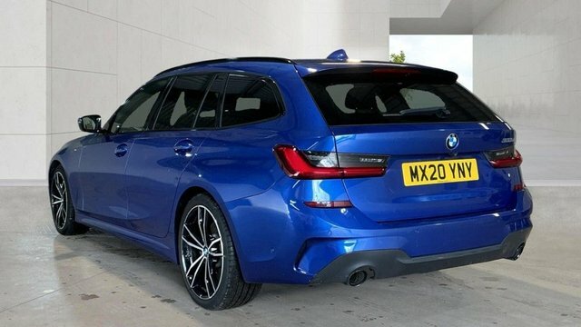 BMW 3 Series 2.0 320D M Sport Touring Euro 6 S MX20YNY Blue #3