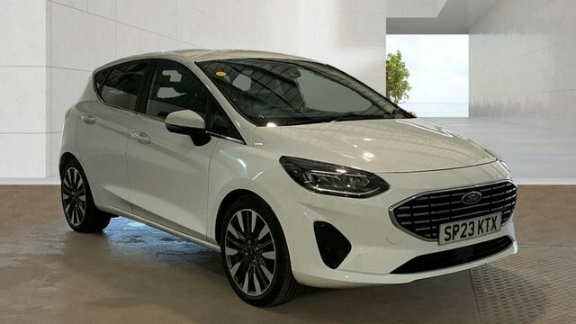 Ford Fiesta 1.0T Ecoboost Mhev Titanium X Hatchback SP23KTX White #2