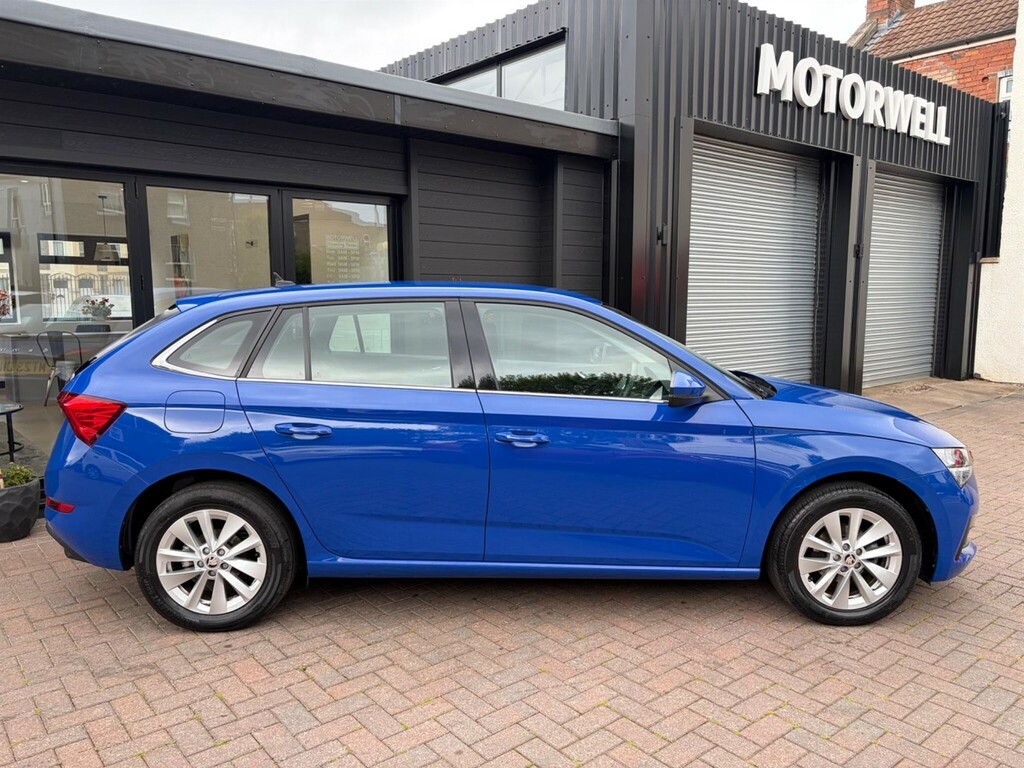 Skoda Scala 1.0 Tsi Se Technology Euro 6 Ss MT23CWX Blue #4