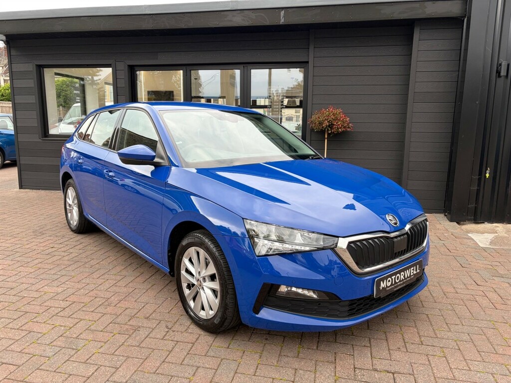 Skoda Scala 1.0 Tsi Se Technology Euro 6 Ss MT23CWX Blue #3