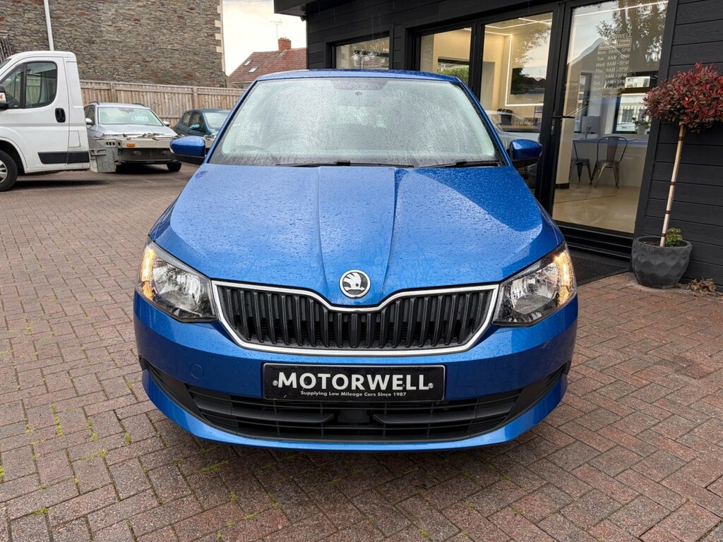 Skoda Fabia 1.0 Se Euro 6 Ss Blue #2