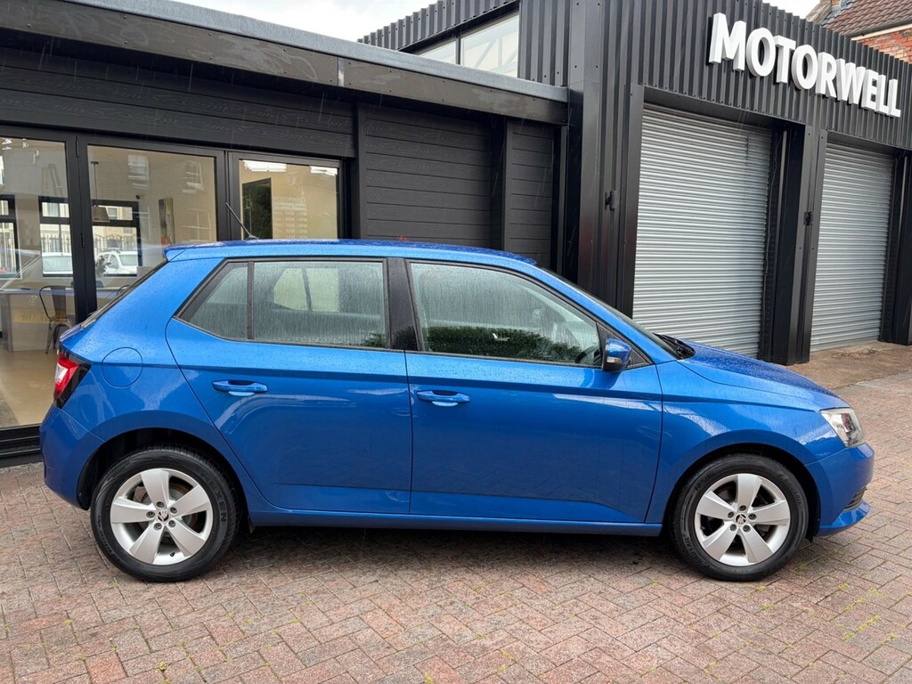 Skoda Fabia 1.0 Se Euro 6 Ss Blue #4