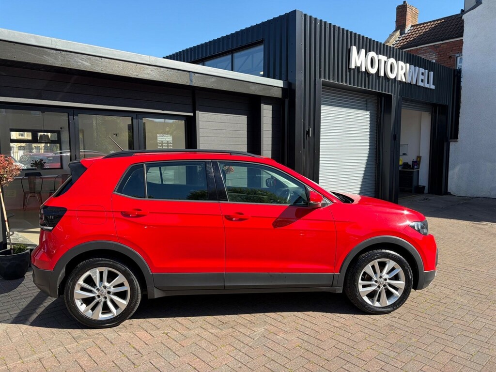 Volkswagen T-Cross 1.0 Tsi Se Euro 6 Ss SL69YAO Red #4