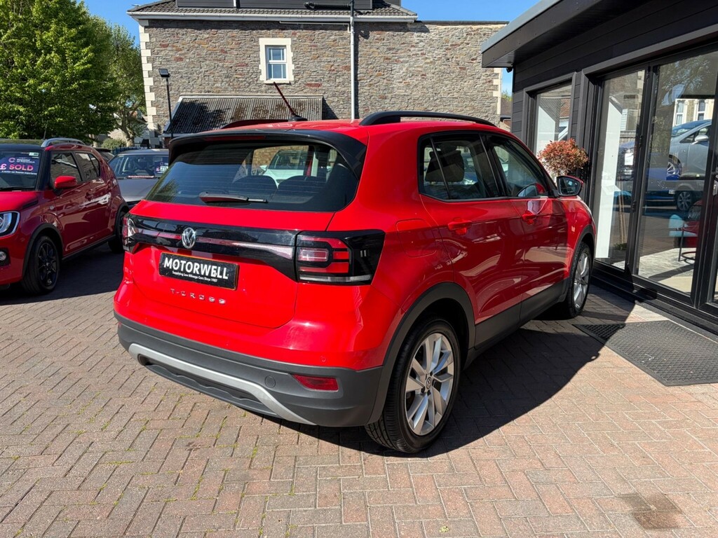 Volkswagen T-Cross 1.0 Tsi Se Euro 6 Ss SL69YAO Red #5