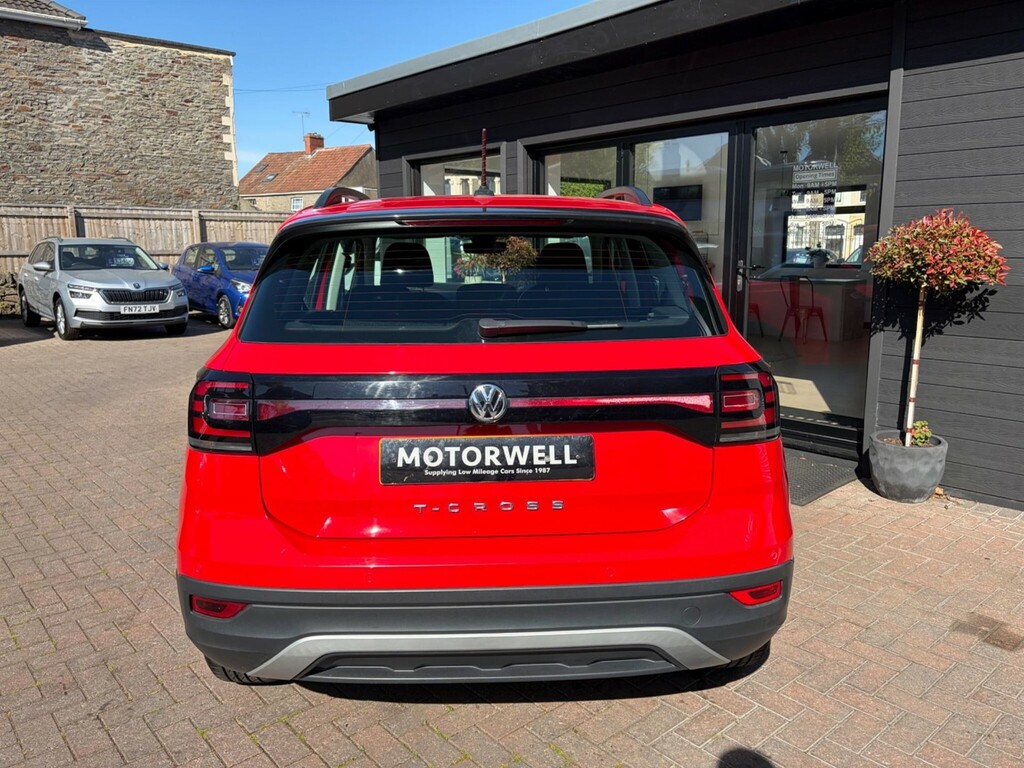 Volkswagen T-Cross 1.0 Tsi Se Euro 6 Ss SL69YAO Red #6